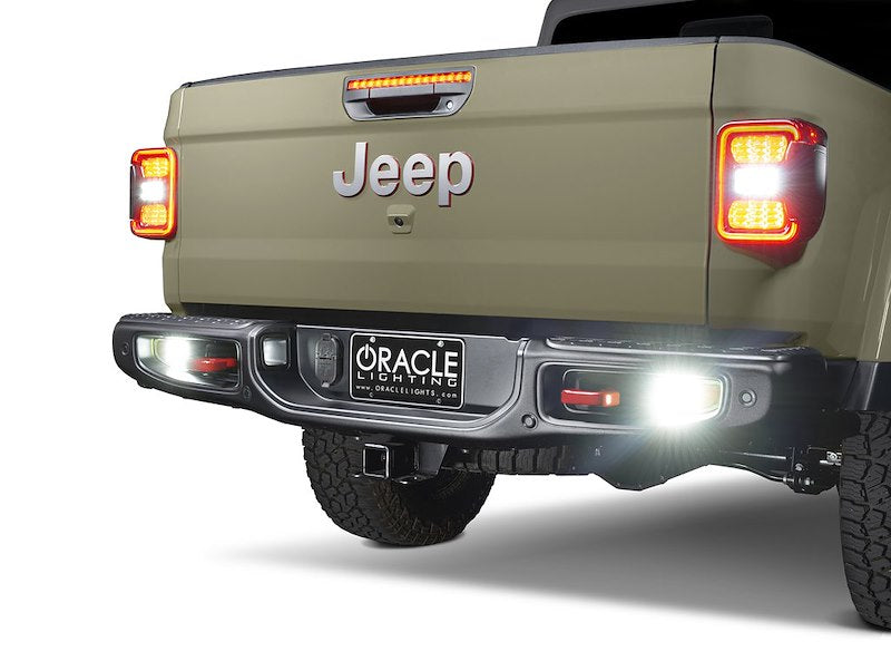 Oracle Rear Bumper LED Reverse Lights w/ Harness