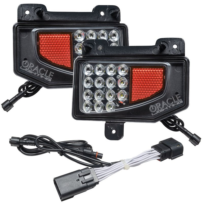 Oracle Rear Bumper LED Reverse Lights w/ Harness