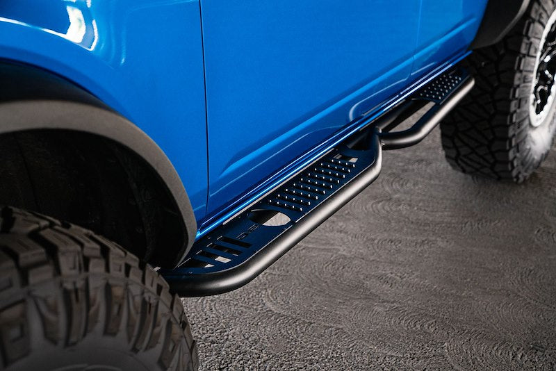 DV8 Offroad Ford Bronco | OE Plus 4-Door Side Steps (2021-Present)