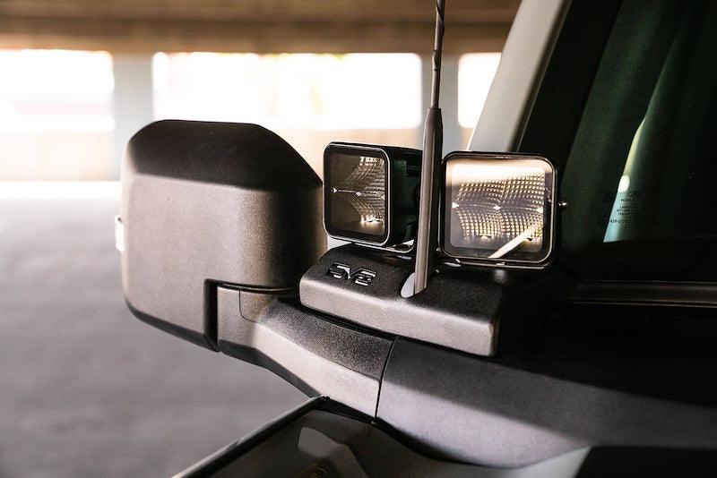 DV8 Offroad Bronco A-Pillar Pod Light Mounts (2021-2025)