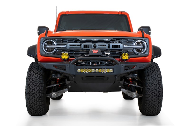 Addictive Desert Designs Bronco Raptor Rock Fighter Winch Front Bumper (2022-2025)