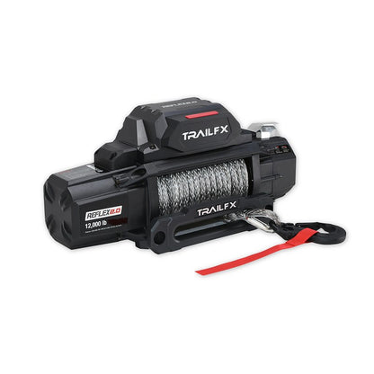 TrailFX Reflex 2.0 Synthetic Rope Winch – 12,000 lb