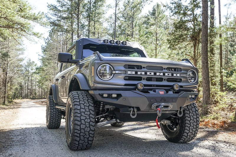 Fab Fours Bronco Lifestyle front bumper w/ no guard (2021-2025)