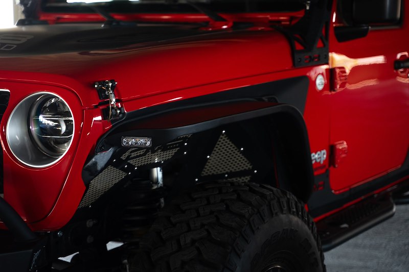 DV8 Offroad Slim Fender Flares – Jeep Gladiator JT (2020–2026)