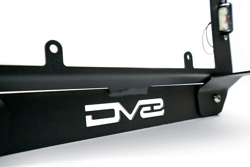 DV8 Offroad JL Spare Tire Delete With Light Mounts (2018-2024)