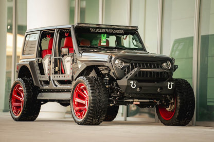 DV8 Offroad Jeep JL/JLU & JT Replacement Grille | Black (2018-Present)