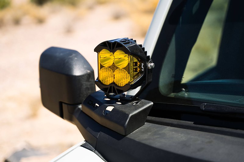 DV8 Offroad Bronco A-Pillar Pod Light Mounts (2021-2025)