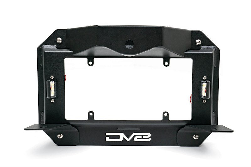 DV8 Offroad JL Spare Tire Delete With Light Mounts (2018-2024)