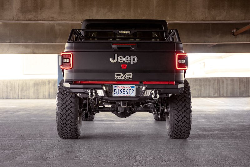 DV8 Offroad Jeep Gladiator JT MTO Series Rear Bumper (2020-Present)