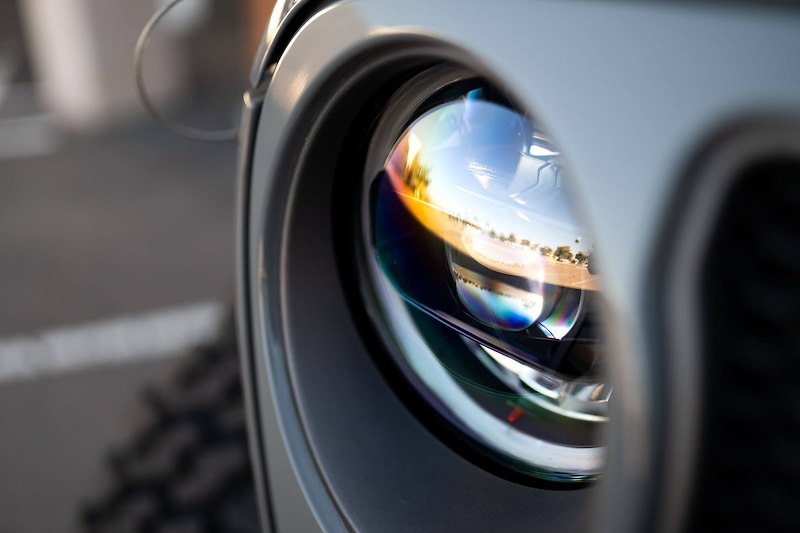 DV8 Offroad JL & JT LED Headlights; Black