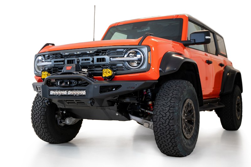 Addictive Desert Designs Bronco Raptor Front Skid Plate | Rock Fighter & Bomber Bumpers (2021-2025)