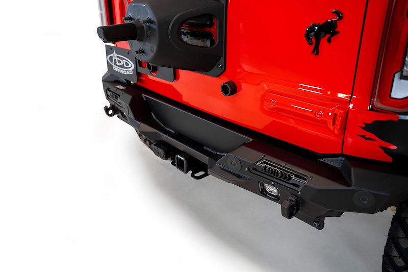 Addictive Desert Designs Bronco Stealth Fighter Rear Bumper (2021-2025)