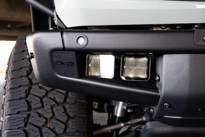 DV8 Offroad Bronco | Factory Bumper Fog Pocket Light Mounts (2021-2025)