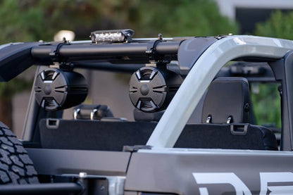 DV8 Offroad Ford Bronco Rear Speaker & Light Mount Bar (2021-Present)