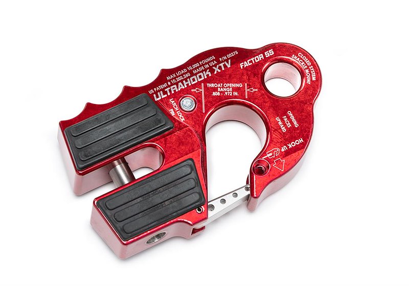 Factor 55 UltraHook XTV Closed System Winch Shackle Mount