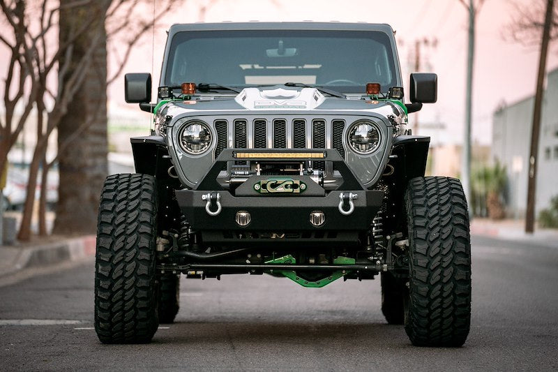 DV8 Offroad JL & JT LED Headlights; Black