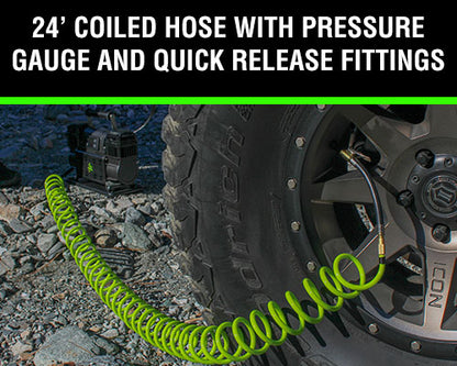 Up Down Air EGOI Portable Dual Motor Air Compressor System