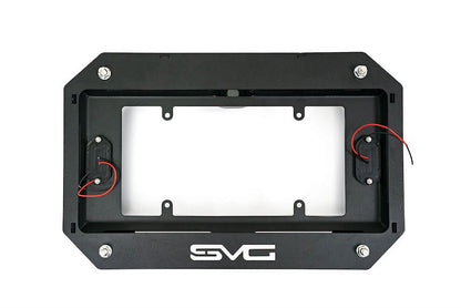 DV8 Offroad JL Spare Tire Delete With Light Mounts (2018-2024)