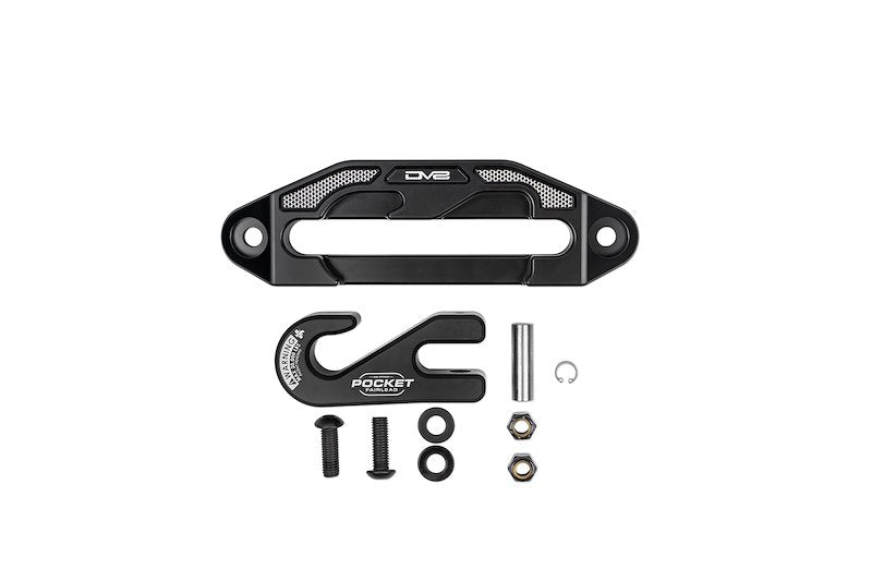DV8 Offroad Pocket Fairlead | For Synthetic Rope Winches