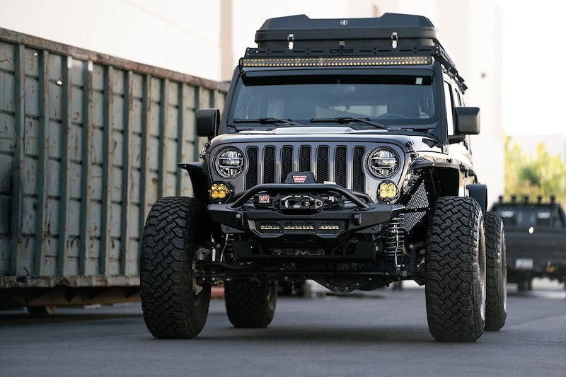DV8 Offroad JL & JT | Spec Series Front Bumper (2018-2025)