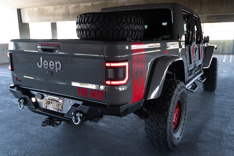 DV8 Offroad JT | FS-15 Series Rear Bumper (2020-2025)