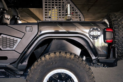 DV8 Offroad Jeep Wrangler JL/JLU Slim Fender Flares (2018-Present)