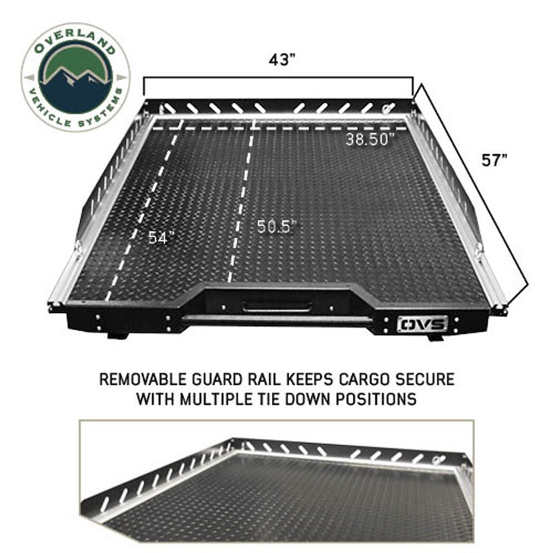 Overland Vehicle Systems Camp Extension for Pick Up Truck Full Size Short Bed 6.5 Foot