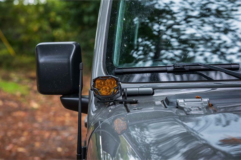 Morimoto Ditch Light Brackets: Jeep JL/JT (18+ / Set)