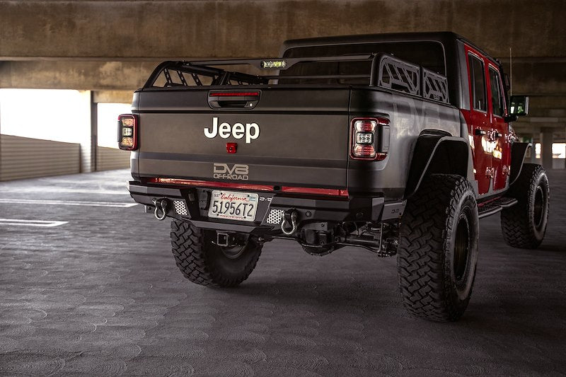 DV8 Offroad Jeep Gladiator JT MTO Series Rear Bumper (2020-Present)
