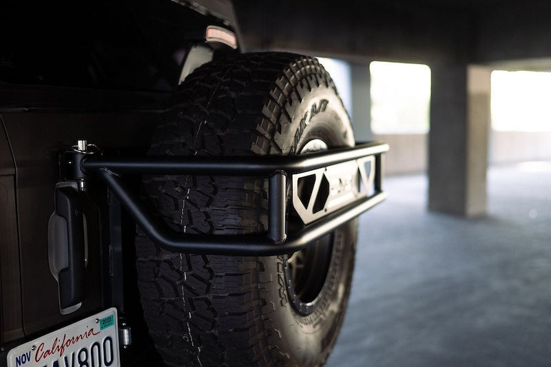 DV8 Offroad Bronco | Spare Tire Guard & Accessory Mount (2021-2025)