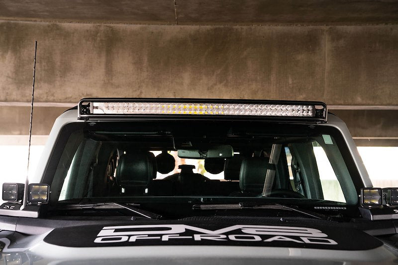 DV8 Offroad Bronco | 40-Inch Curved Light Bar Mount (2021-2025)