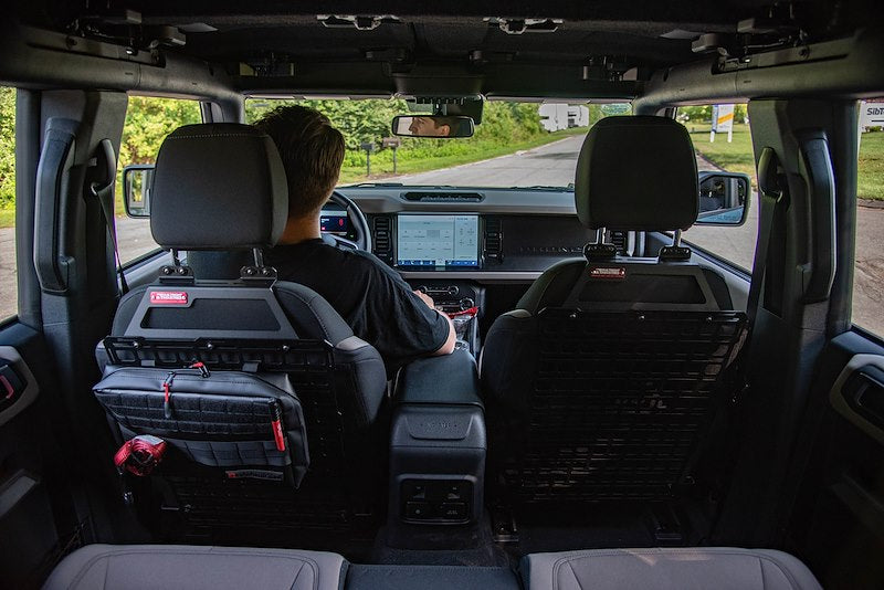 BuiltRight Industries Seat Back MOLLE Panel - Stage 1 Kit | Ford Bronco (2021+)