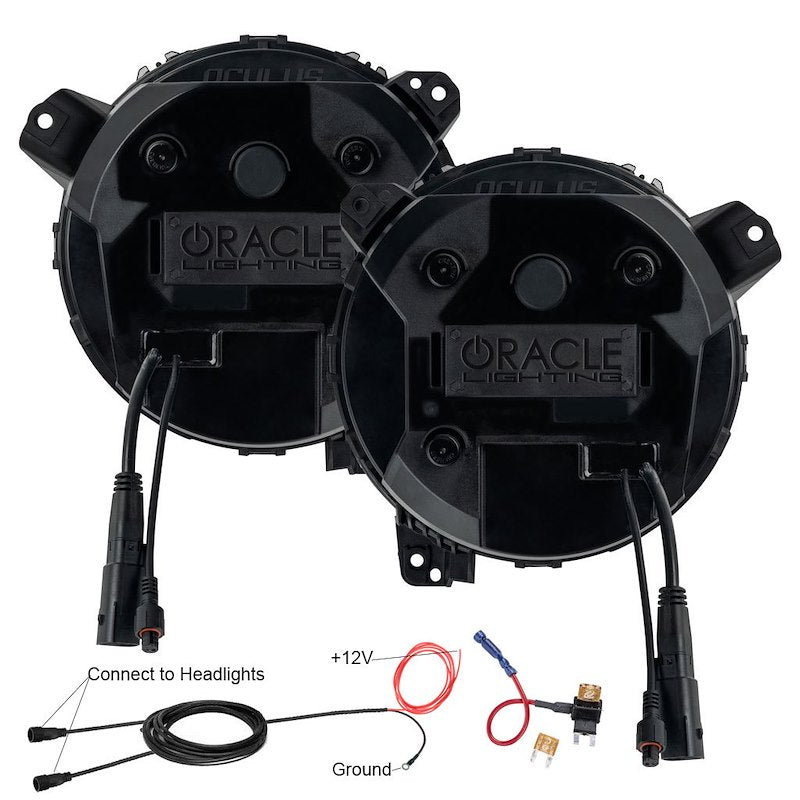 Oracle Lighting Oculus™ Bi-LED Projector Headlights for Jeep Wrangler JL/JLU & JT
