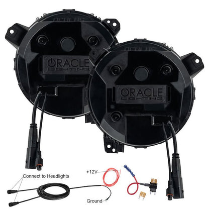 Oracle Lighting Oculus™ Bi-LED Projector Headlights for Jeep Wrangler JL/JLU & JT
