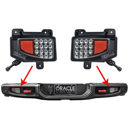 Oracle Rear Bumper LED Reverse Lights w/ Harness