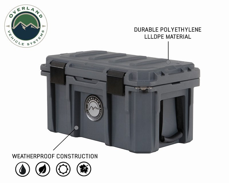 Overland Vehicle Systems Stay Dry With Overland Vehicle Systems 53 Quart Dry Box