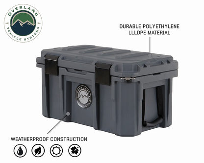 Overland Vehicle Systems Stay Dry With Overland Vehicle Systems 53 Quart Dry Box