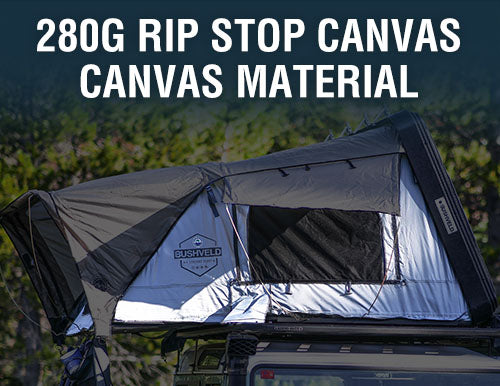 Overland Vehicle Systems Best Hard Shell Rooftop Tent Bushveld II