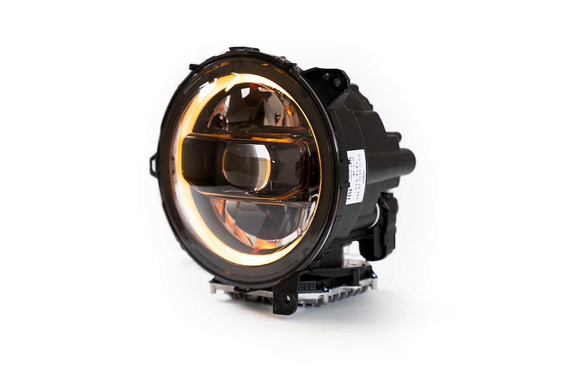 DV8 Offroad JL & JT LED Headlights; Black