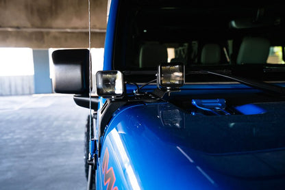 DV8 Offroad JL 392 &  JT Mojave Edition Dual Pod Light Mounts (2020-2022)