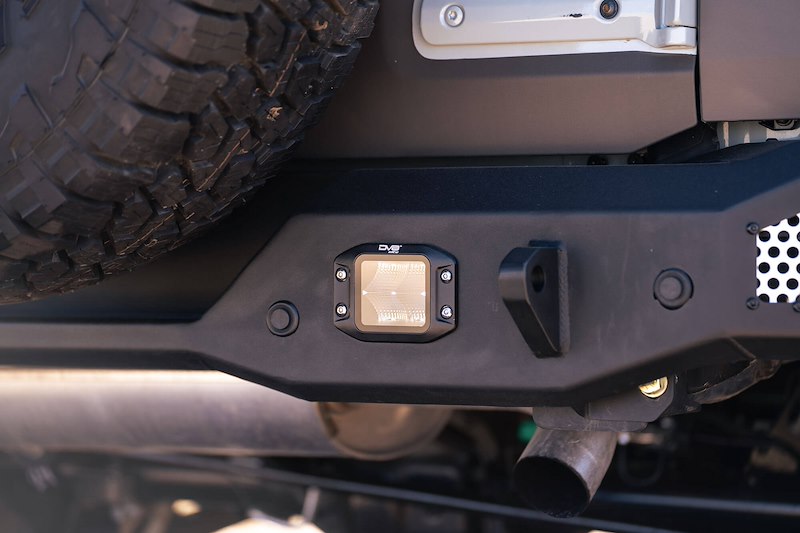 DV8 Offroad Ford Bronco; MTO Series Rear Bumper (2021-Present)