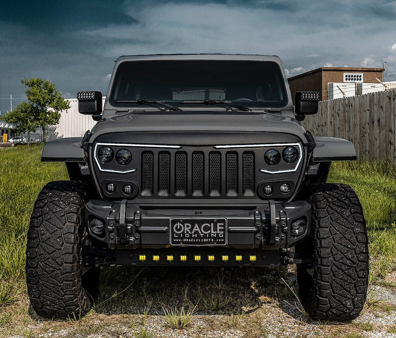 Oracle Lighting Skid Plate with Integrated LED Emitters for JL and JT