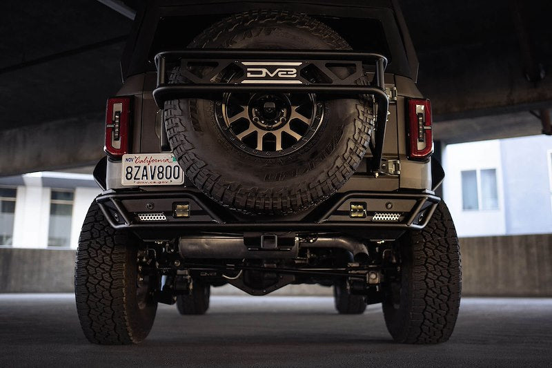 DV8 Offroad Ford Bronco Rear License Plate Relocation Bracket (2021-Present)