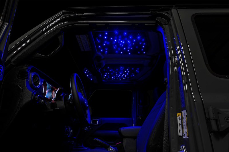 Oracle Lighting StarLINER ColorSHIFT Fiber Optic Hardtop Headliner JL/JT