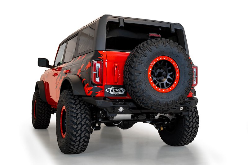 Addictive Desert Designs Bronco Stealth Fighter Rear Bumper (2021-2025)