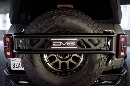DV8 Offroad Bronco | Spare Tire Guard & Accessory Mount (2021-2025)