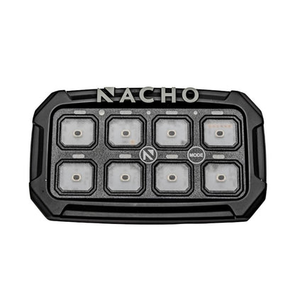 Nacho Programmable 8-Switch System control panel with eight switches for aftermarket accessory management.