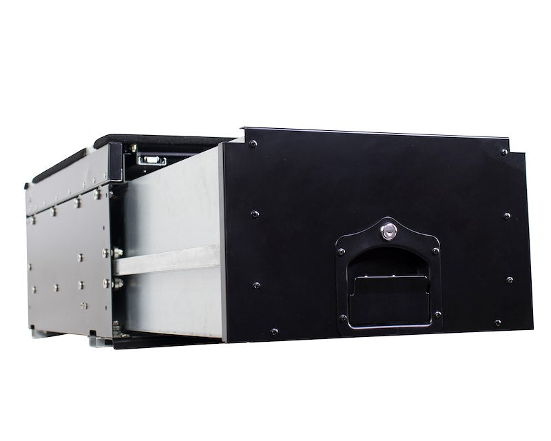 Overland Vehicle Systems Camping Cargo Box With Slide Out Drawer & Working Station