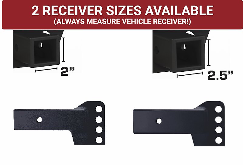 Weigh Safe TrueTow Middleweight WDH - 6" Drop  2.5" Shank - 12 500 GTW