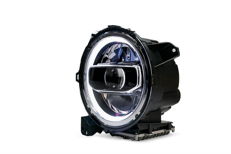DV8 Offroad JL/JLU & JT LED Headlights | Chrome